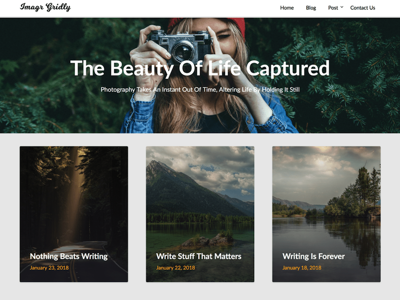 Best Free WordPress Themes For Photographers