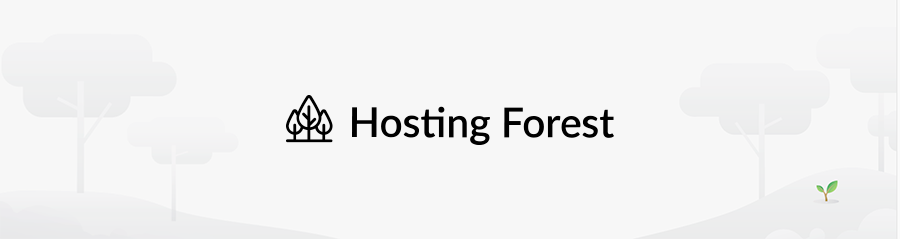 The price starting off with Hosting Forest is under three dollars for the month.
