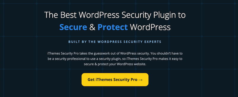 2. iThemes Security WordPress Plugin