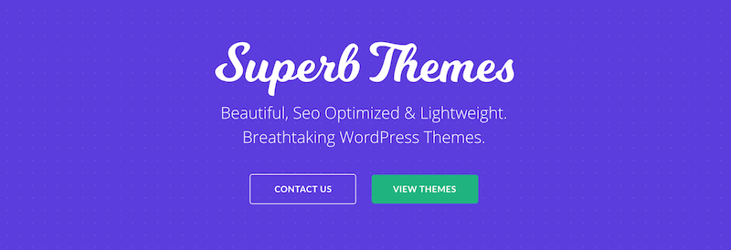 Superbthemes WordPress Theme Affiliate Program 