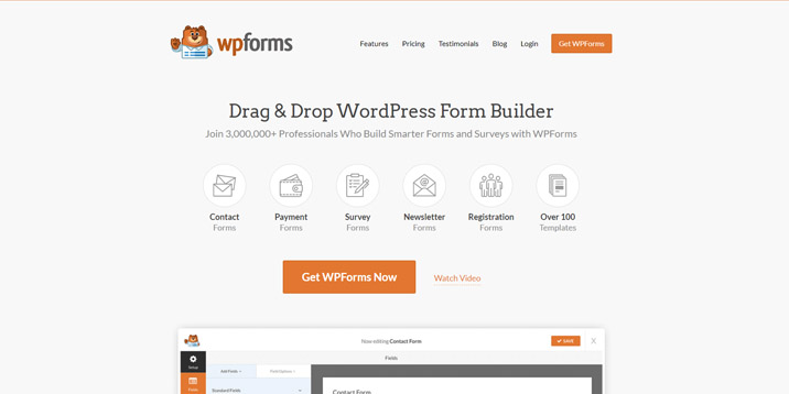 WP Forms - Surveys and contact forms