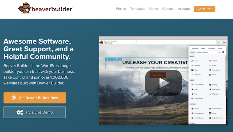 Beaver Page Builder