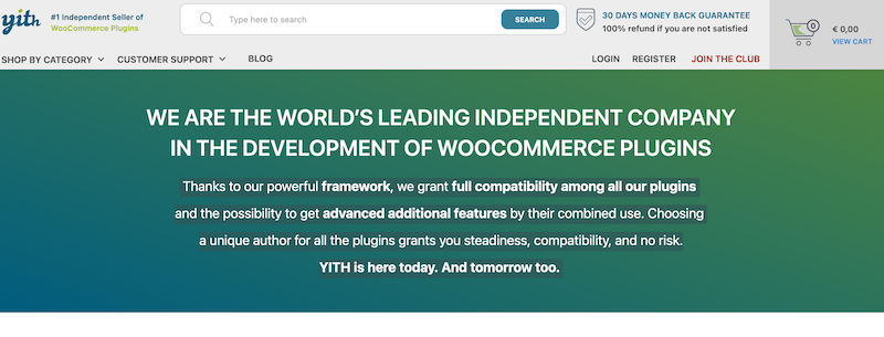 Yith Themes Top WooCommerce Plugins