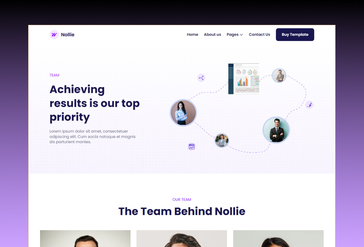 Nollie — Creative Agency Template Preview Image 3