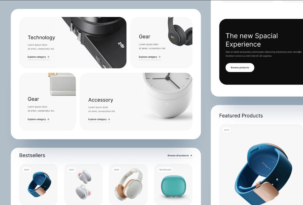 Tech Wave - Ultimate Ecommerce Template Preview Image 1