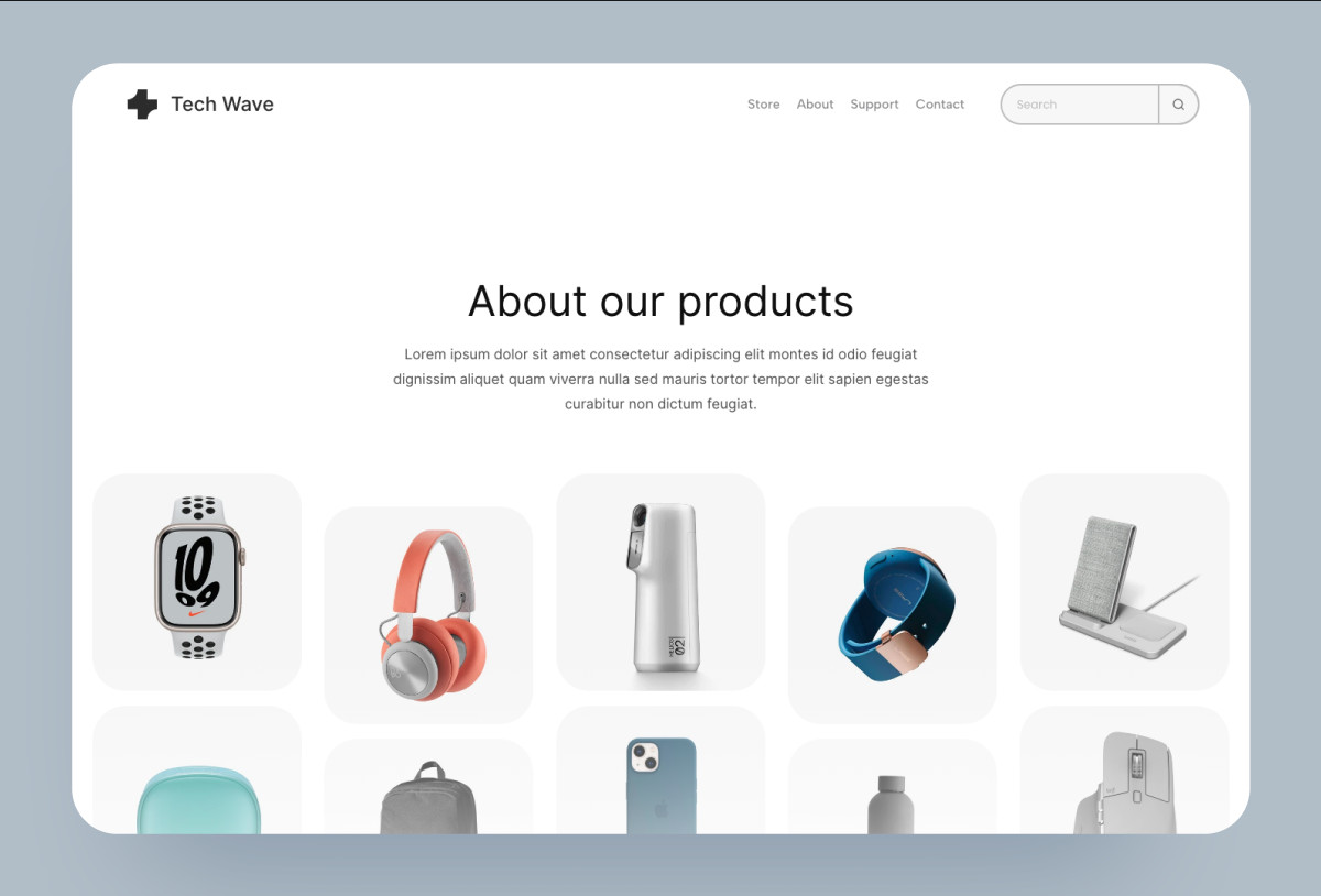 Tech Wave - Ultimate Ecommerce Template Preview Image 2